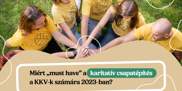 karitatív csapatépítés